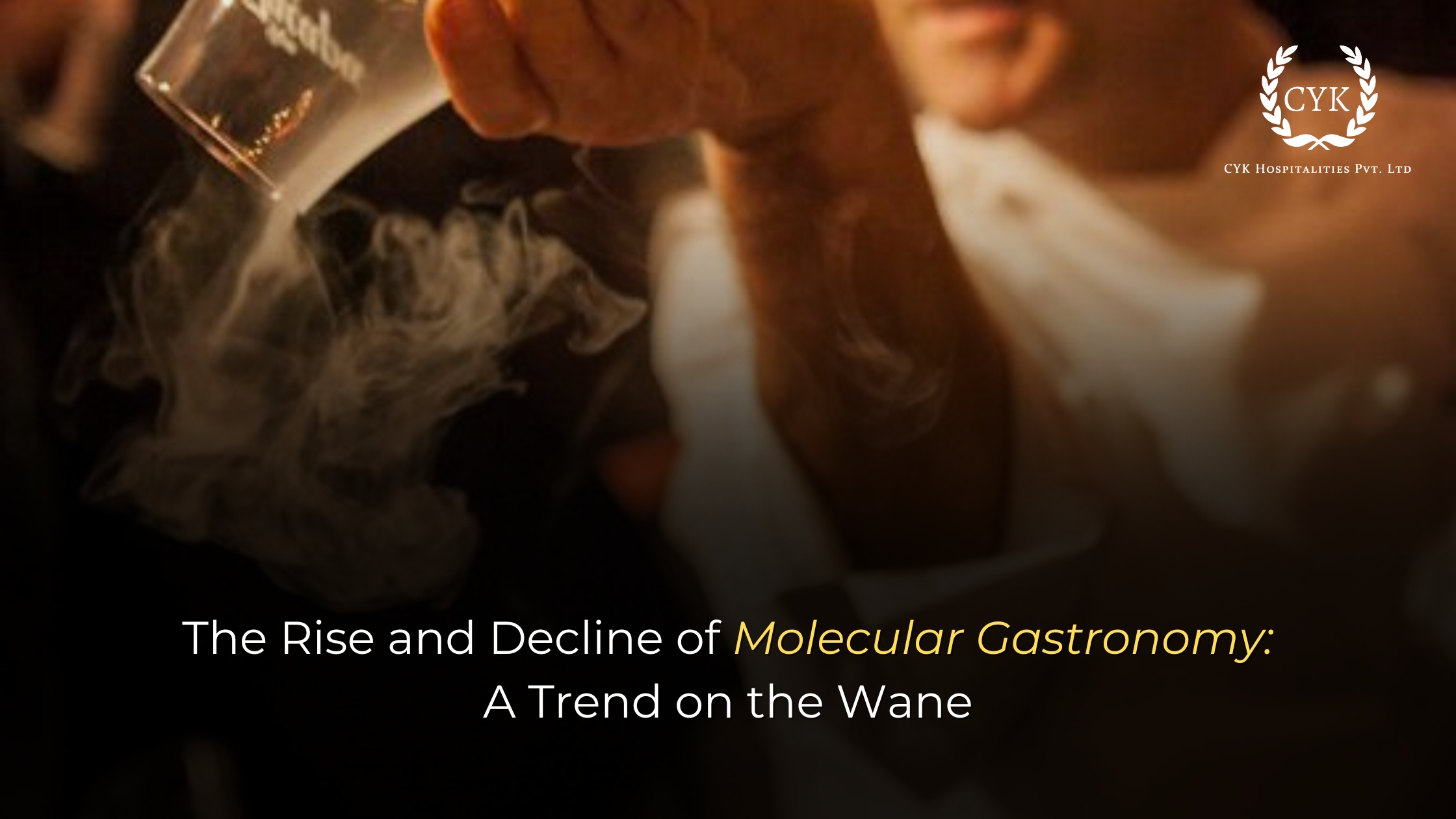 The Rise and Decline of Molecular Gastronomy: A Trend on the Wane