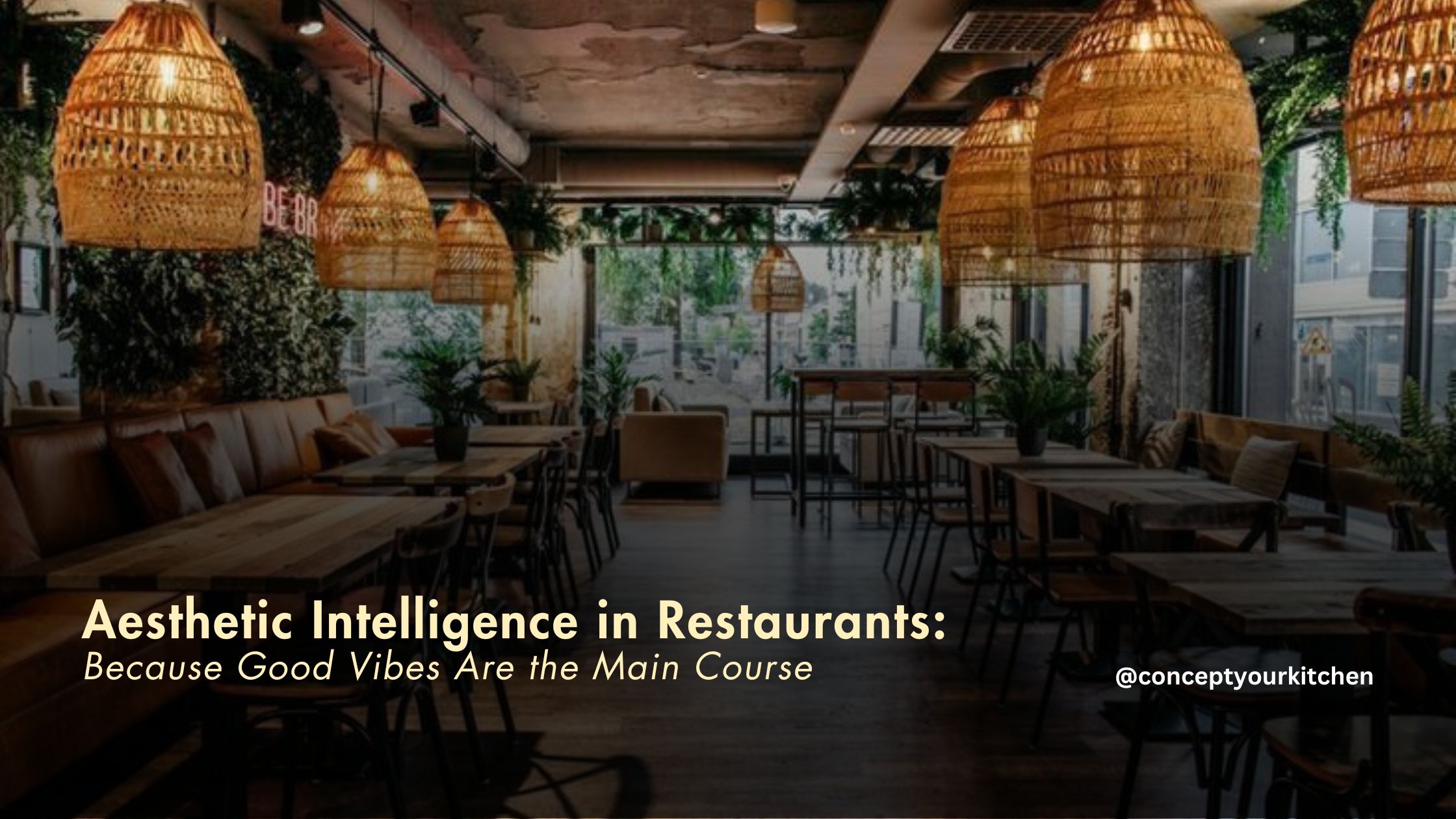 Aesthetic Intelligence in Restaurants: Because Good Vibes Are the Main Course